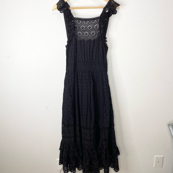 Ulla Johnson Black Willow Dress 2 - Picture 7 of 16